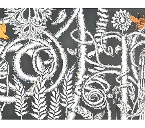 Antique Garden by Mine Okur