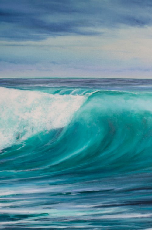 TURQUOISE WAVE by Aflatun Israilov