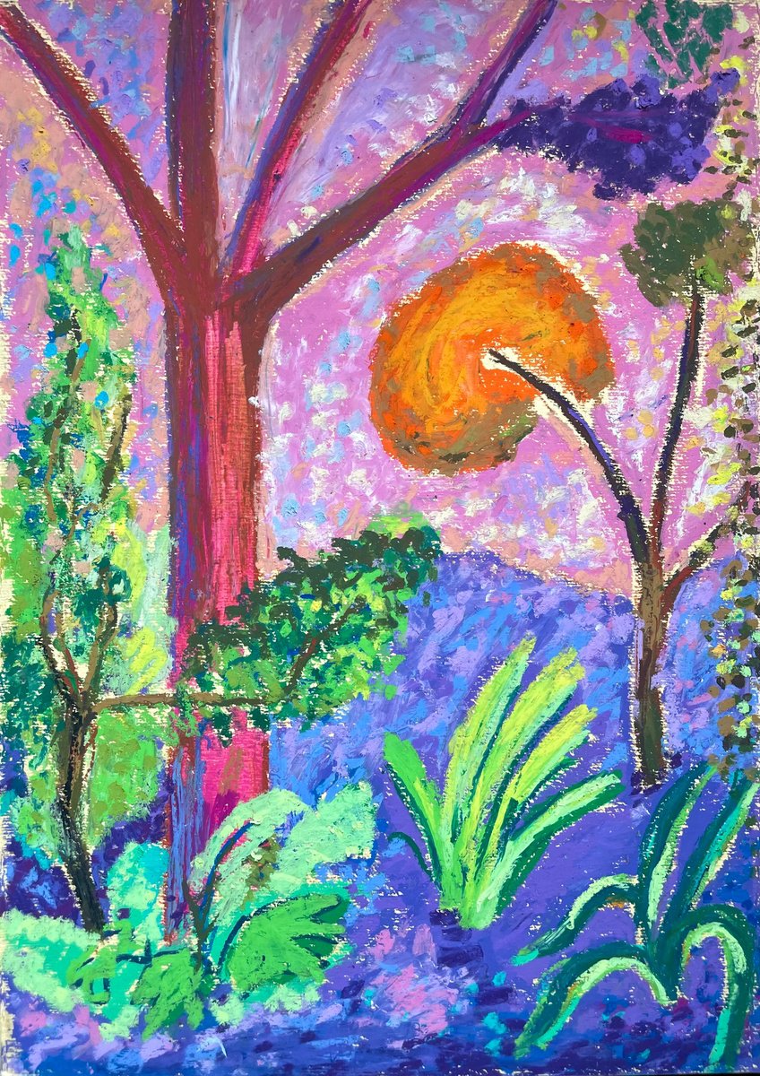 Pink Night by Milica Radovic