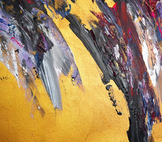 Gold Abstraction C 1