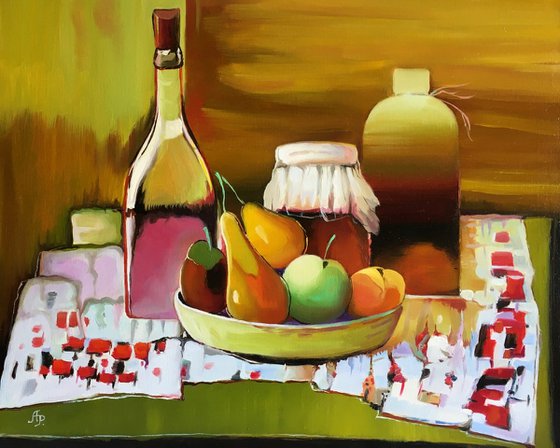 Still life with fruits