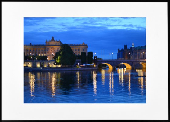 " Night. August. Stockholm " Limited Edition  1 / 50
