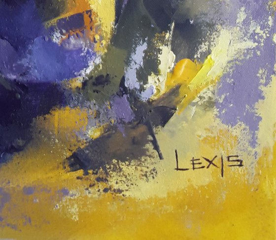 Yellow and Violet flowers