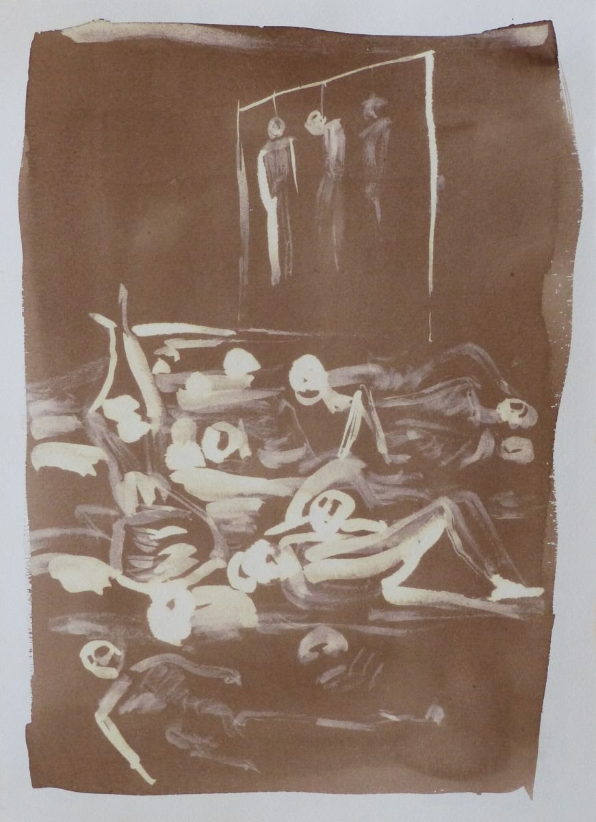Holocaust, 21x29 cm by Frederic Belaubre