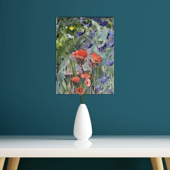 Roses, Cornflowers, Poppies