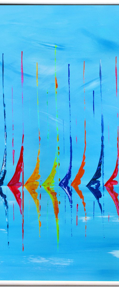 Silent Regatta by Edelgard Schroer
