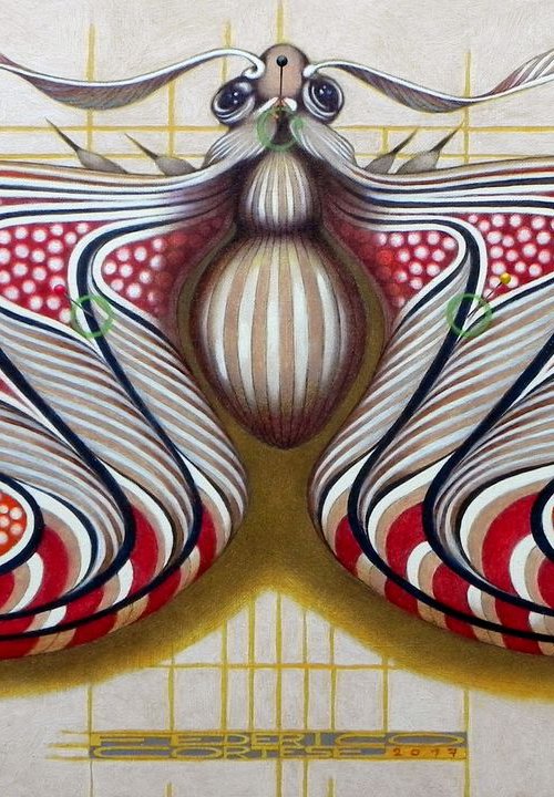 Fibonacci butterfly by Federico Cortese