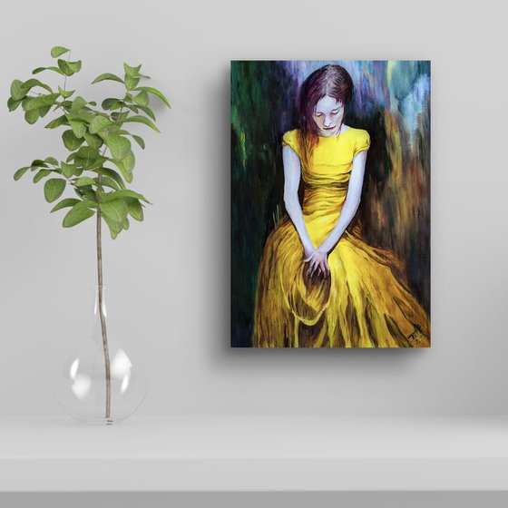 Girl in a Yellow Dress