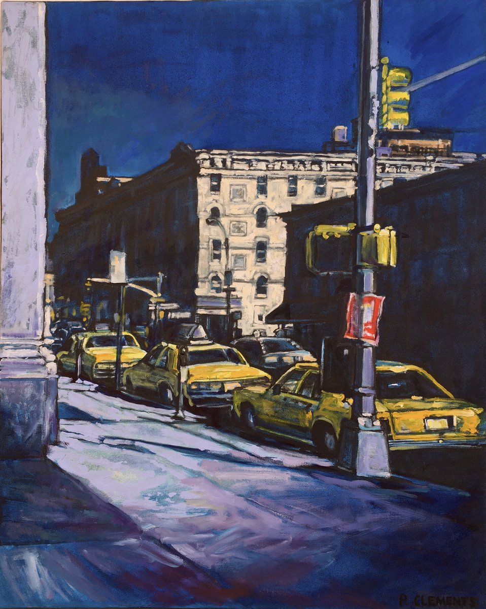 THE NIGHT STREETS OF NEW YORK by Patricia Clements