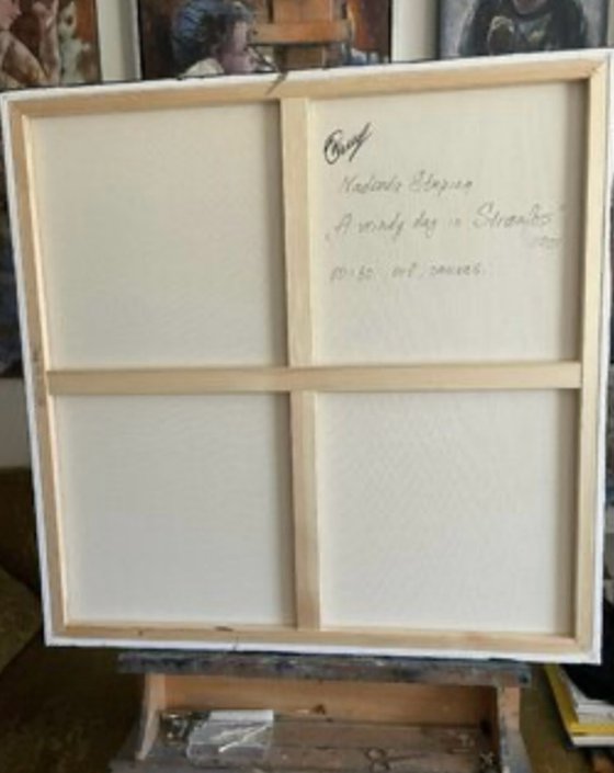 Windy day in Strømfoss