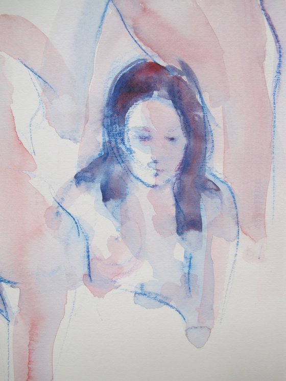 Female nude various poses