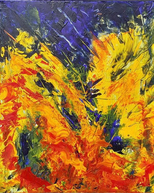 Abstract Fire by John N Mason