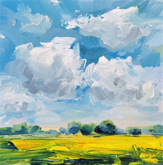 Yellow polders series #10