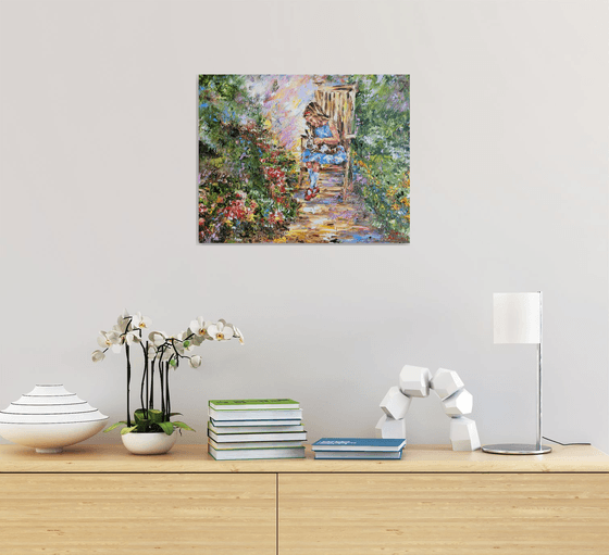 Matinée dans le jardin
