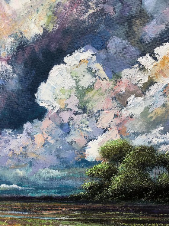 'Storm over the East Marshland II'