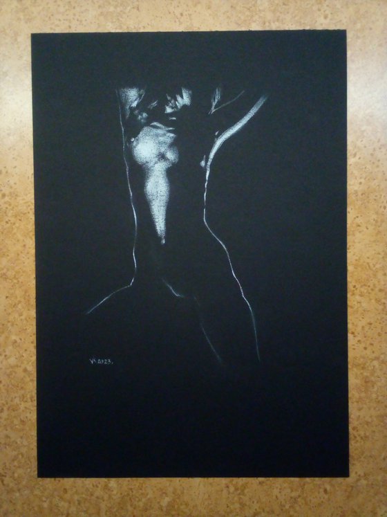 Nude noir #315 (21X29)cm