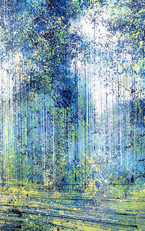 Pale Morning Light Through Trees by Marc Todd