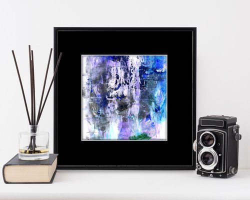 Abstract Dreams 20 - Mixed Media Abstract Painting in mat by Kathy Morton Stanion by Kathy Morton Stanion