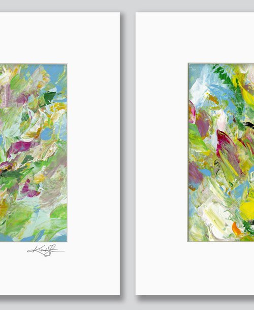 Floral Fall Set 3 by Kathy Morton Stanion