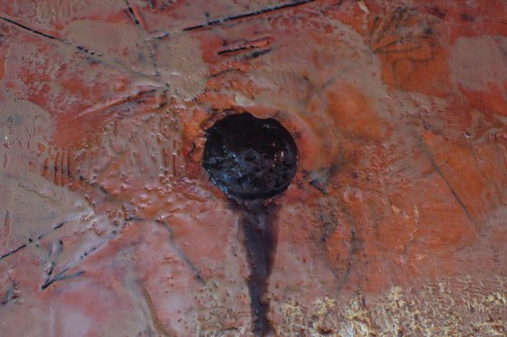 "Ternary Perception". Encaustic.