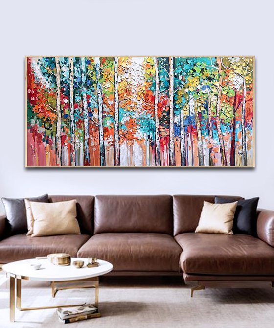 Birches Tapestry