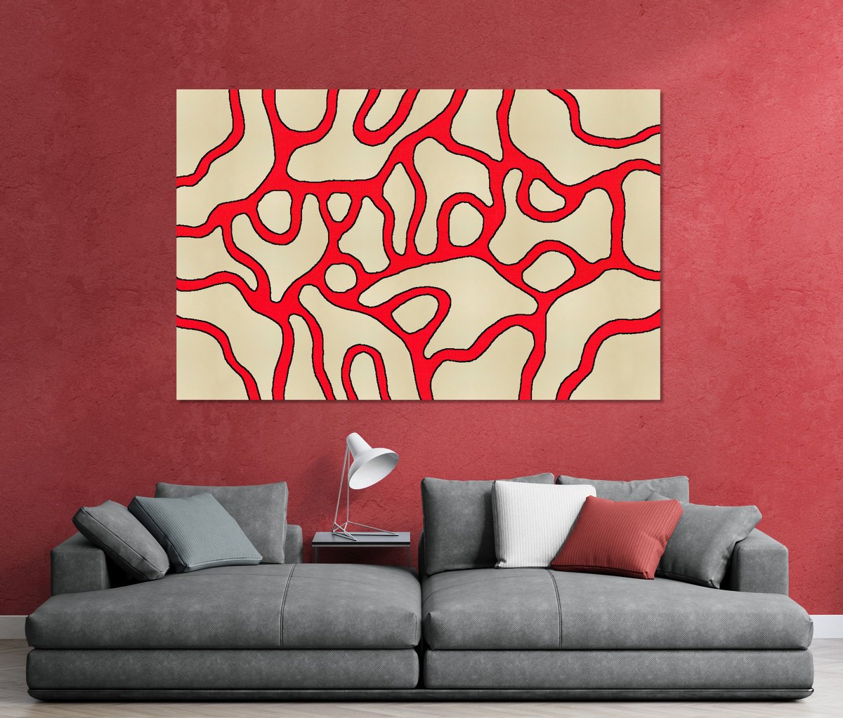 Abstract Nature #20 By Marina Krylova, 55 X 35, Artwork For Sale On Artfinder