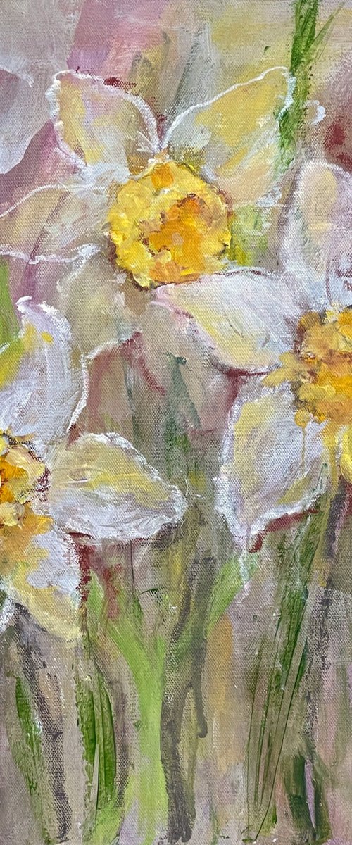Daffodils by Kathleen Rietz