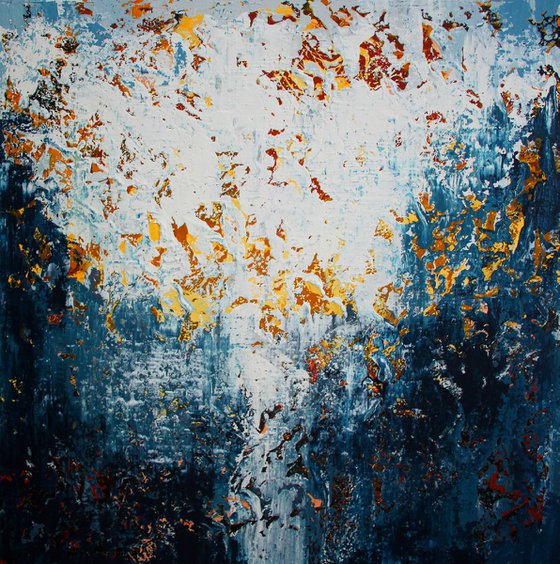 100x100cm. / abstract painting / Abstract 1148