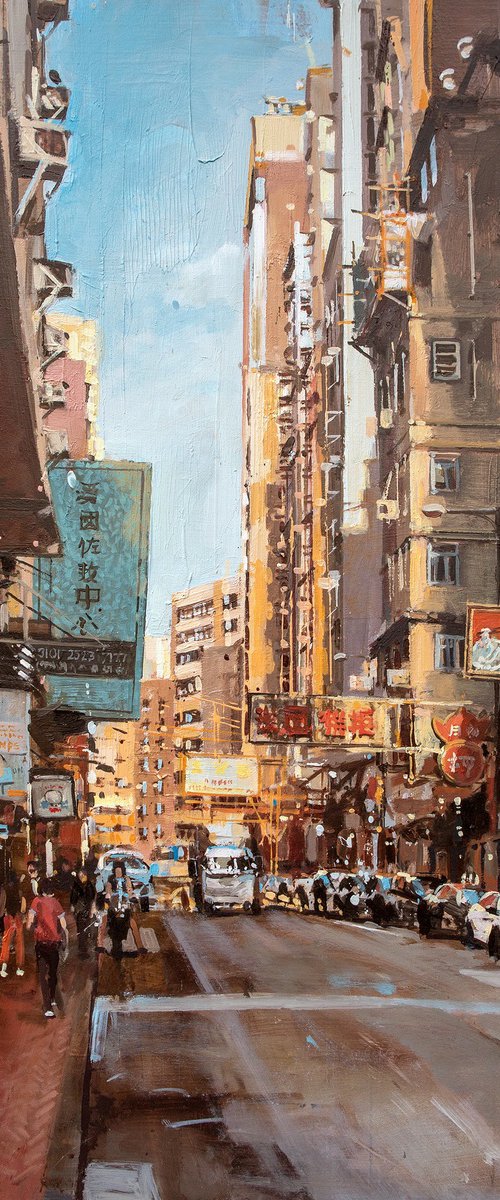 Nathan Road, Hong Kong by Nicholas Grove