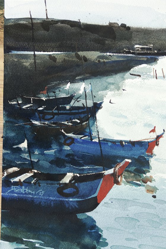 Siesta for the boats