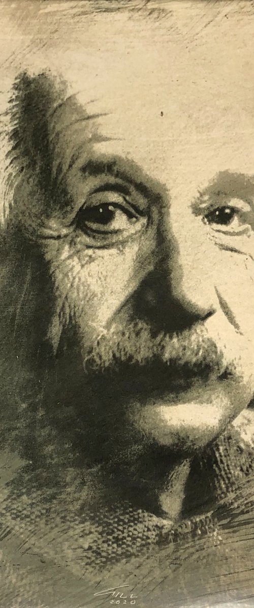 ALBERT EINSTEIN by Gill Gilberto Borghesi