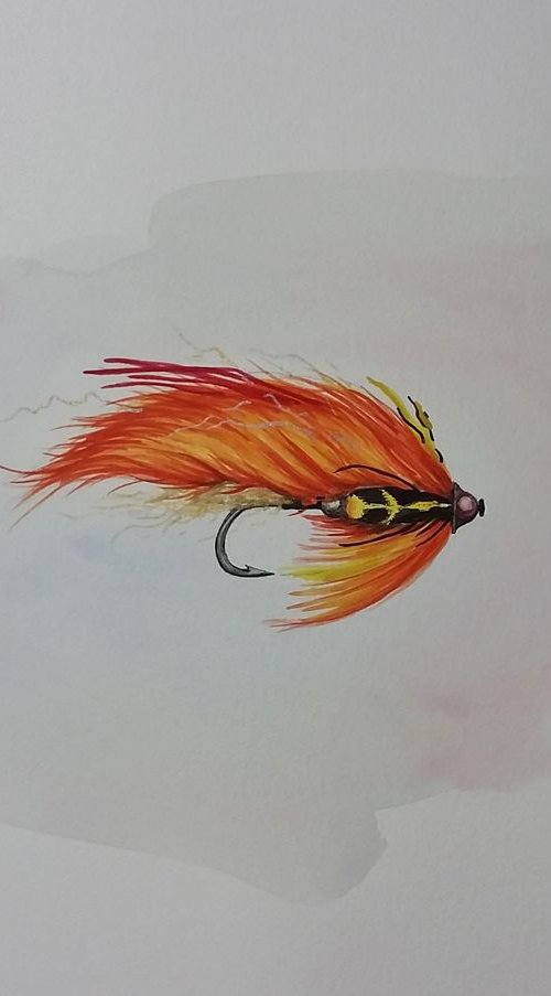Vintage Salmon by Katrina Case