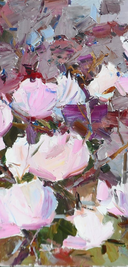 "tree peonies" by Yehor Dulin