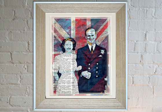 Queen Elizabeth II And Prince Philip - The Union Jack