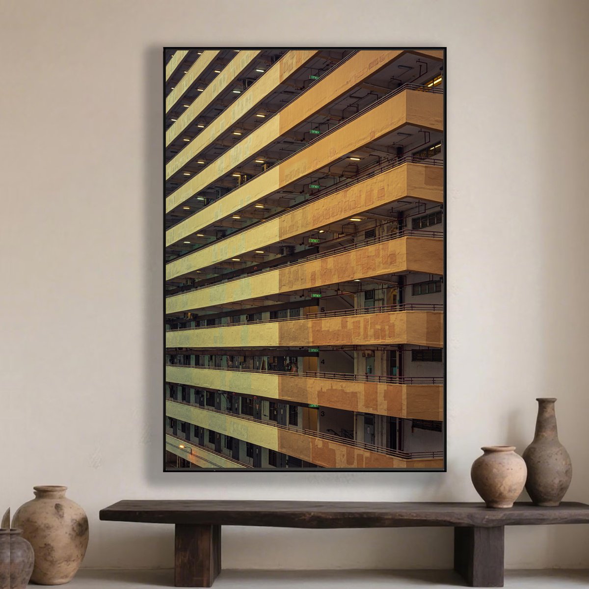 Geometric Photograph , Concrete Ribbons By Serge Horta, 40 X 60, Artwork For Sale On Artfinder