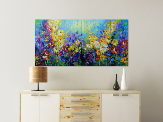 Bright melody 140x70cm