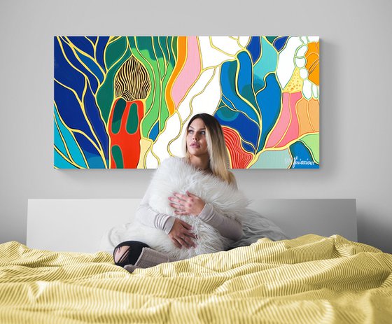 Jazz Style Flowers #5