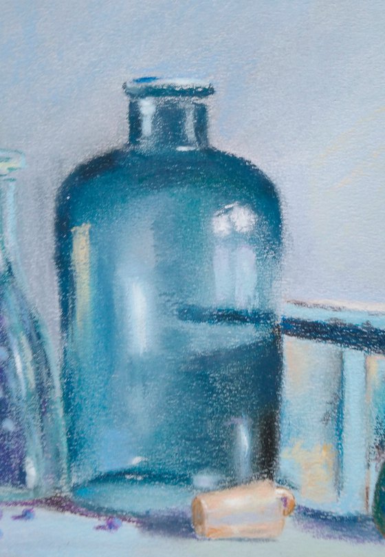 Blue Green Still Life