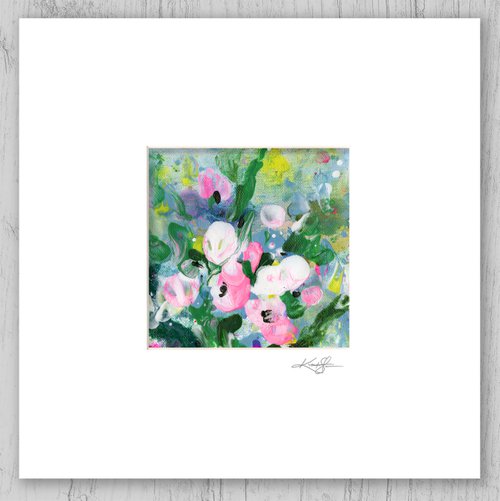 Among The Blooms 26 - Floral Abstract Painting by Kathy Morton Stanion by Kathy Morton Stanion