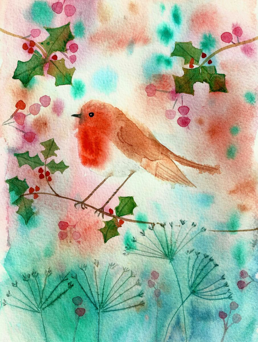 Little robin by Mary Stubberfield