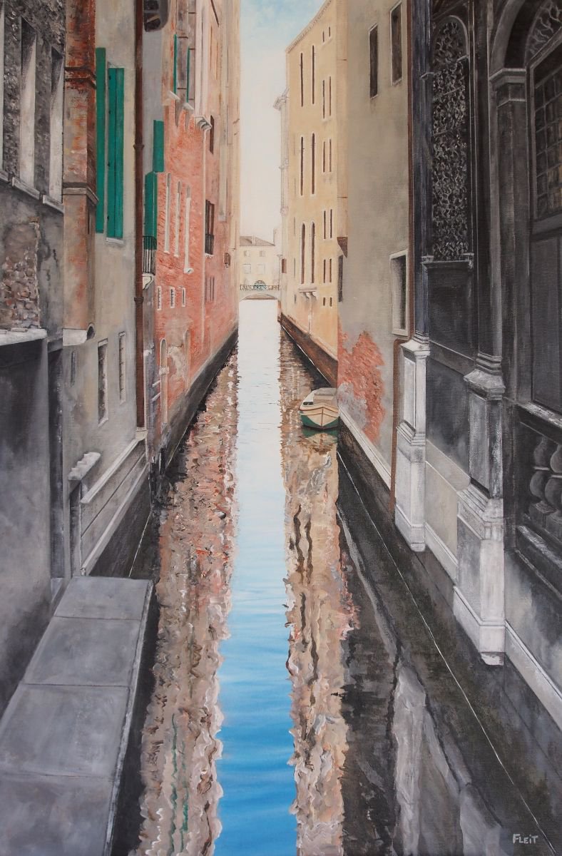 Morning In Venice 5 By Steven Fleit, 24 X 36, Artwork For Sale On Artfinder