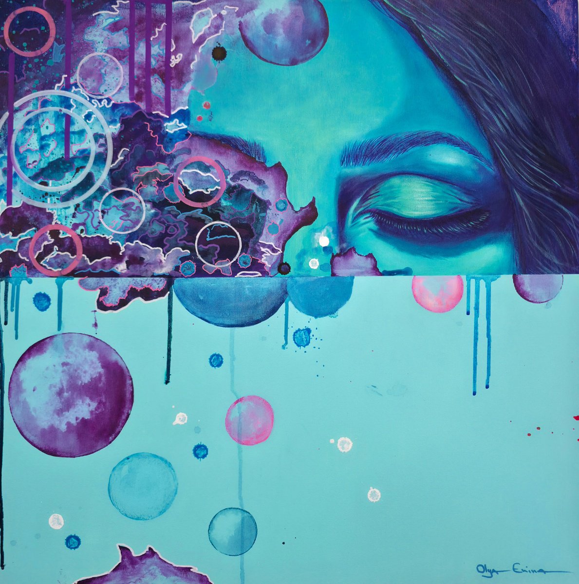 Refuse To Sink By Olya Enina, 24 X 24, Artwork For Sale On Artfinder