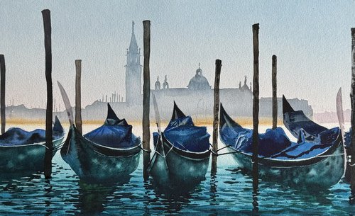 Gondolas by Igor Dubovoy