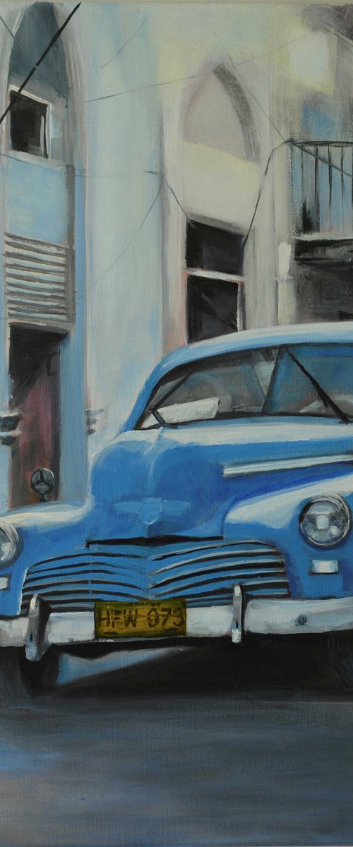 Blue in Havana by Monika Jones