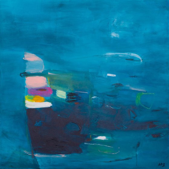 Fishing 03 (80x80 cm)