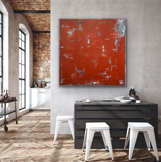 Rebel In Red (XL 48x48in)