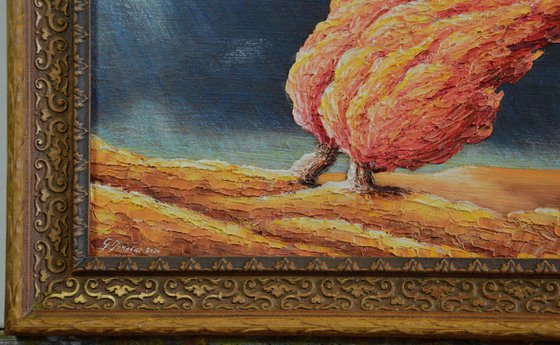 Tempesta con Alberi