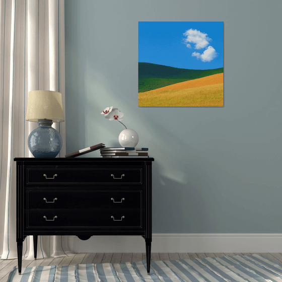 Abstract Tuscany - Hommage to Franco Fontana