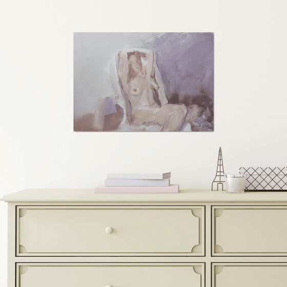 seated nude