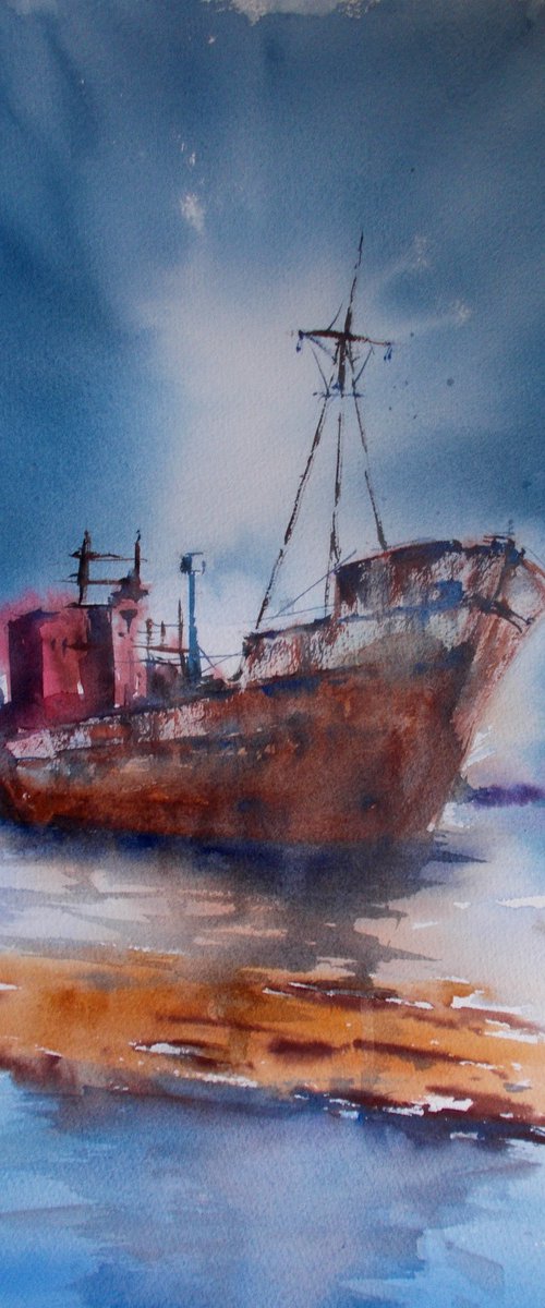 ship wreck 5 by Giorgio Gosti